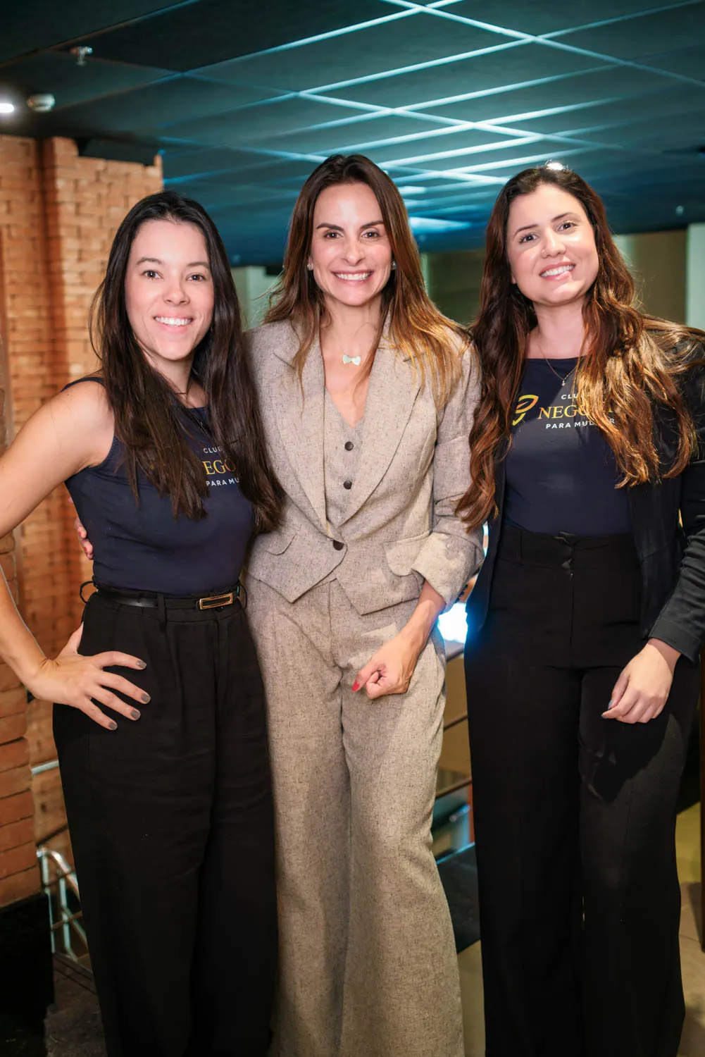 Stellinha com membros do Clube